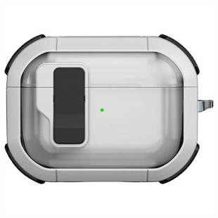 Чохол для навушників Airpods Pro 2 / Pro Locking Button Білий (White) 194175 фото