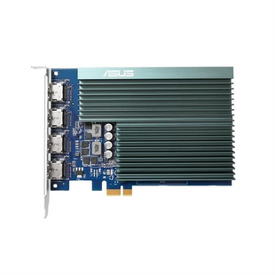 Відеокарта Asus GeForce GT 730 2GB Silent low Чорна (Black) 208291 фото