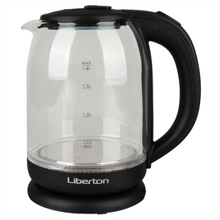 Електрочайник Liberton LEK-6808 Чорний (Black) 126026 фото