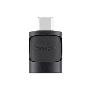 OTG кабель Essager Xuankong USB Female to Type-C male USB 3.0 (EZJAC-XL01) Сірий (Grey) 142542 фото