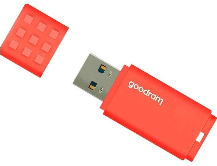 USB Флеш 128Gb Goodram UME3 USB 3.0 Помаранчева (Orange) 181963 фото
