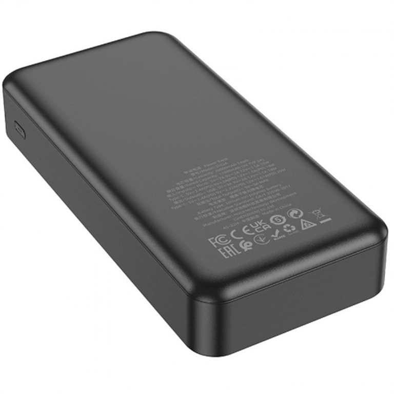 PowerBank 20000 mAh Hoco J102A Cool figure PD20W+QC3.0 Чорний (Black) 215168 фото