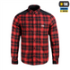 Сорочка M-Tac Redneck Shirt M/R Чорний Червоний (Black Red) 220555 фото 3
