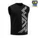 Футболка безрукавка M-Tac WAR Cotton Hard L Чорна (Black) 221007 фото 4