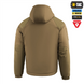 Куртка зимова M-Tac Alpha Gen.III Pro Primaloft Коричнева (Coyote Brown) (M/L) 230285 фото 2