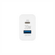 Зарядний пристрій Make (1USB + 1USB-C) 20W Білий (White) 127948 фото 4