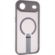 Чохол накладка для iPhone 17 Bumper Stick Case (MagSafe Stand) Сіра (Air Grey) 181314 фото 2