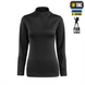 Термосорочка M-Tac фліс Delta Level 2 Lady Чорна (Black) (XL) 233913 фото 3