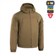 Куртка зимова M-Tac Alpha Gen.III Pro Primaloft Коричнева (Coyote Brown) (M/L) 230285 фото 3