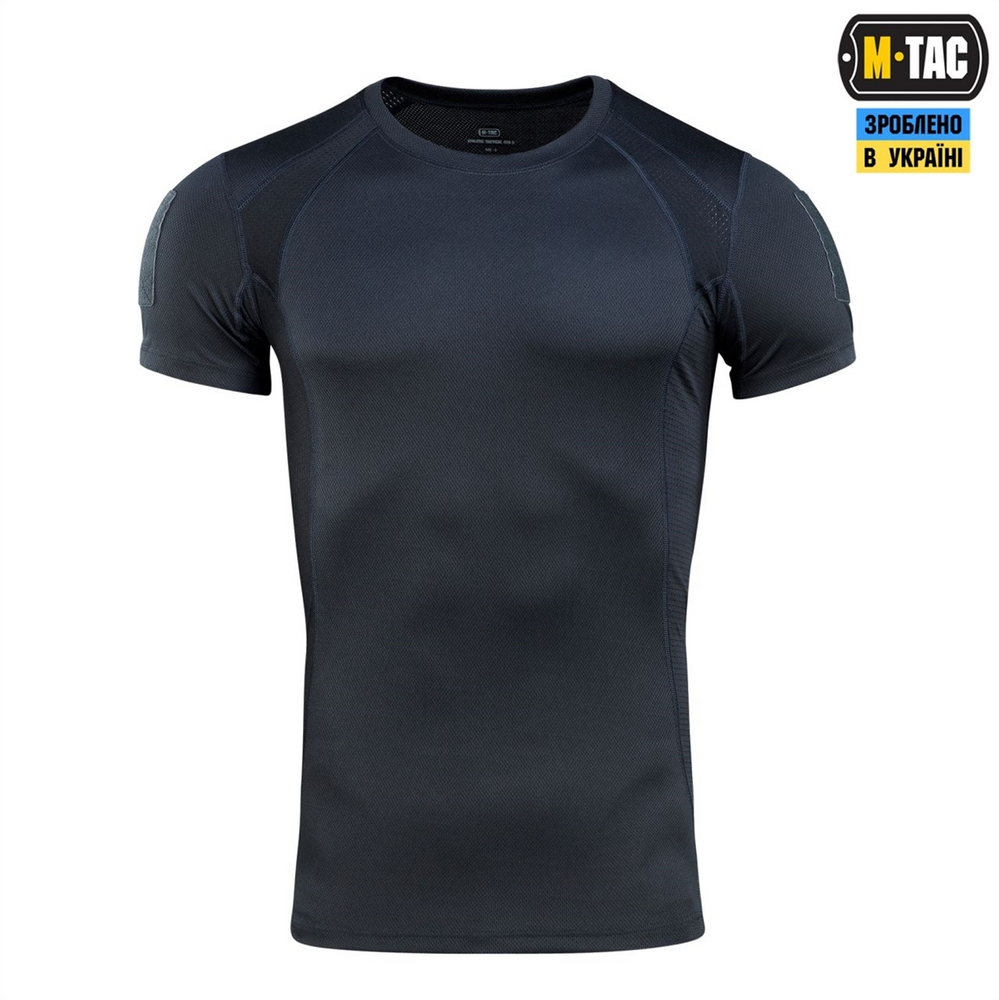 Футболка M-Tac потовідвідна Athletic Tactical Gen.2 L Синя (Dark Navy Blue) 221085 фото Футболка M-Tac потовідвідна Athletic Tactical Gen.2 L Синя (Dark Navy Blue) 221085 фото