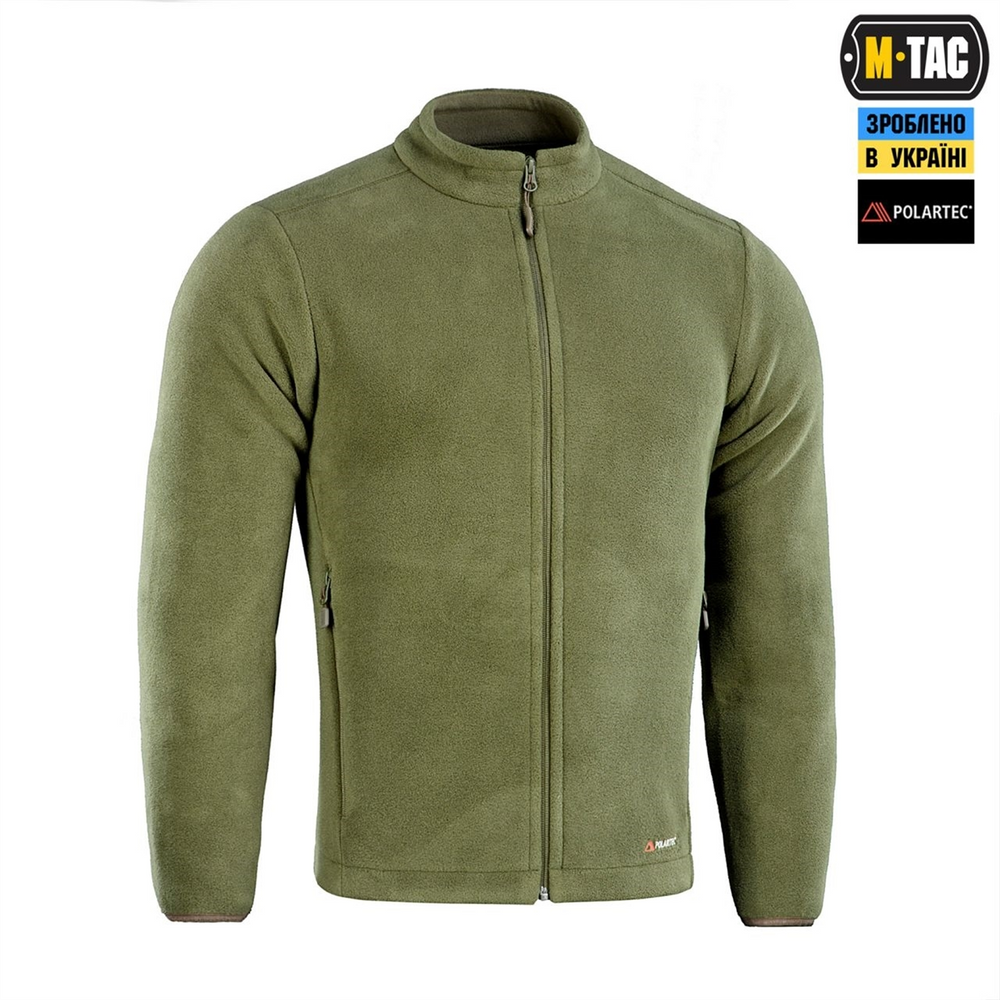 Кофта M-Tac Nord Fleece Polartec Зелена (Army Olive) (2XL) 228795 фото