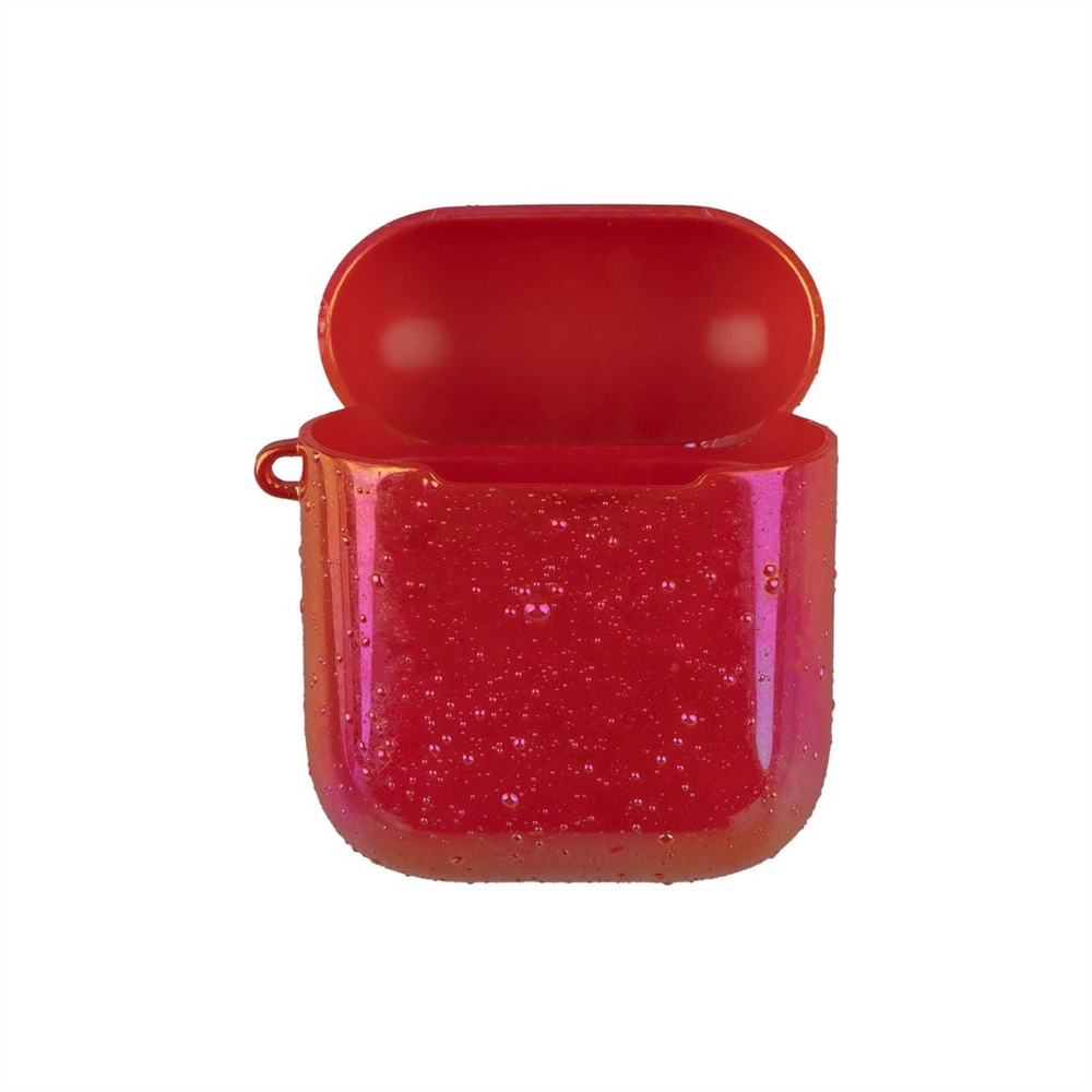 Чохол для навушників AirPods Rainbow Червоний (Red) 75307 фото
