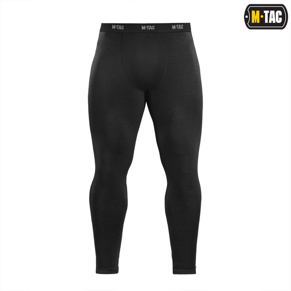 Термобілизна M-Tac Merino Чорна (Black) (2XL) 233672 фото