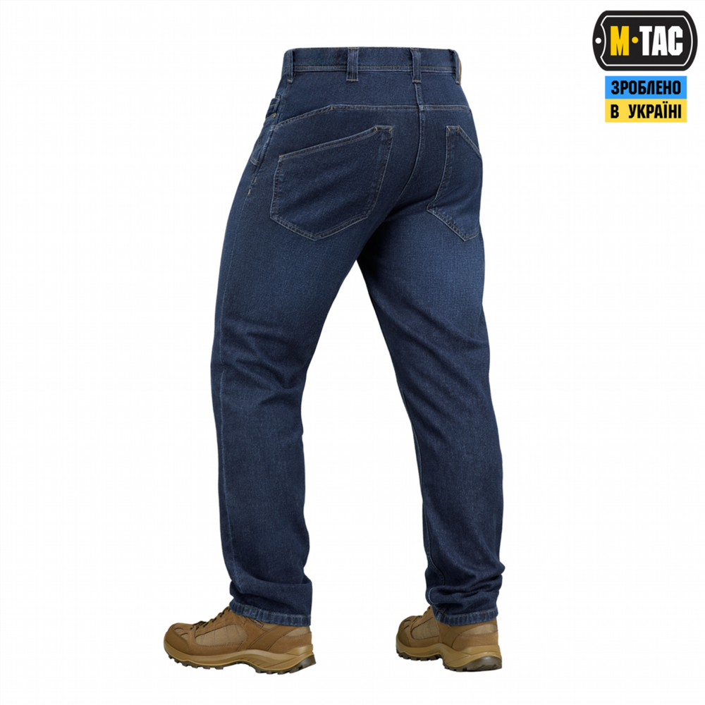 Джинси M-Tac Fighter Сині (Dark Denim) (28/32) 227712 фото