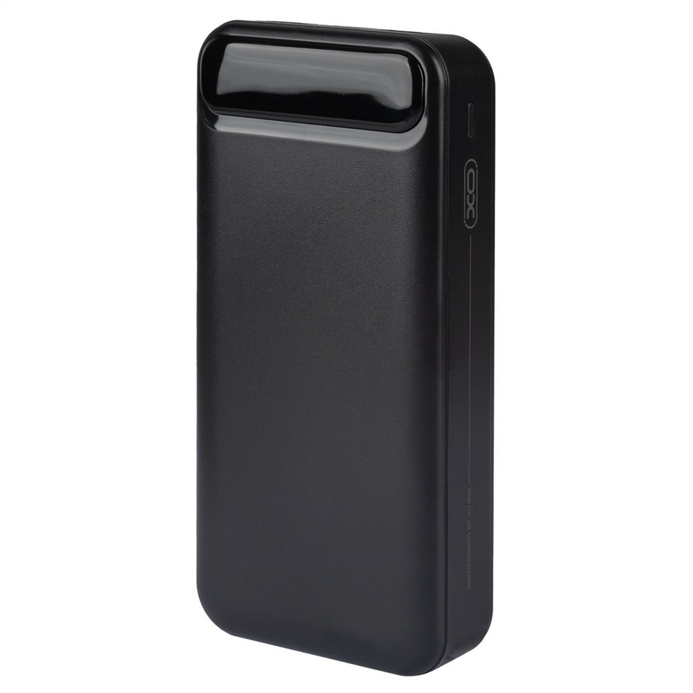 PowerBank 20000 mAh XO PR136 Digital Display 2USB+Type-C Чорний (Black) 96333 фото
