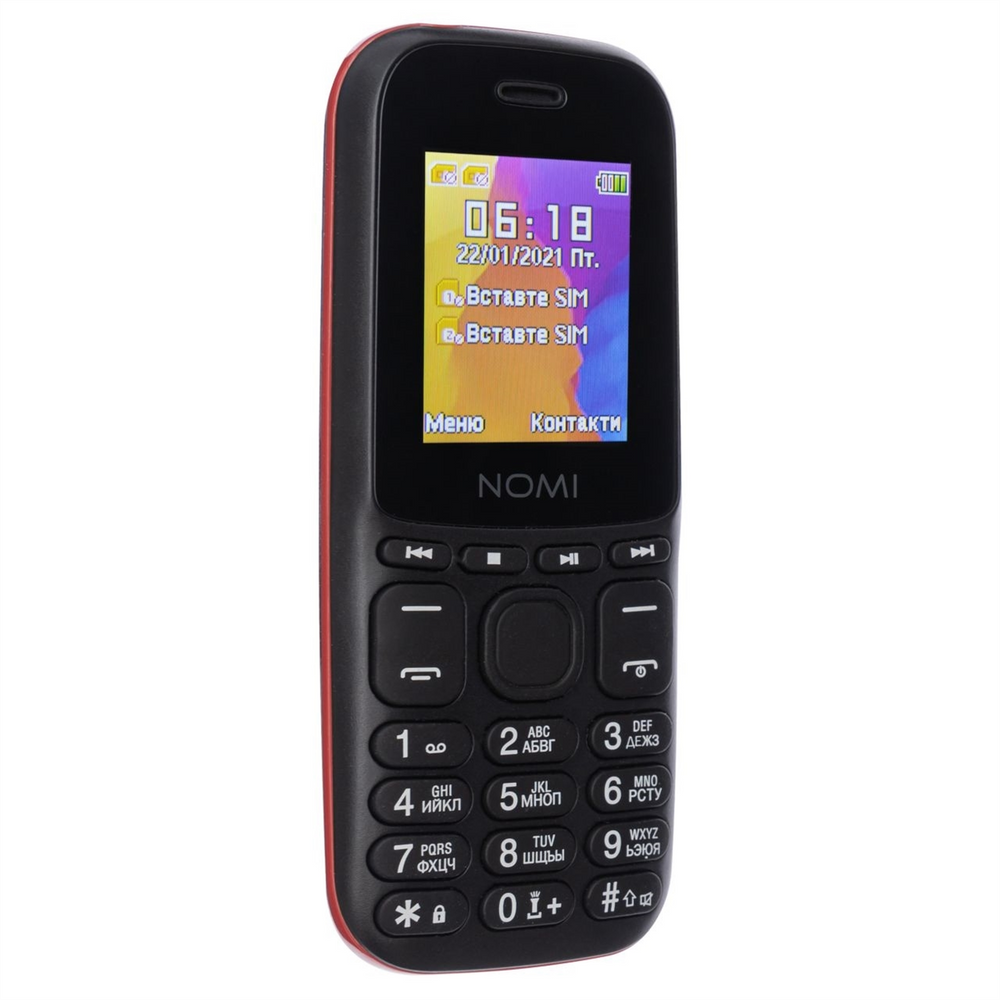 Мобільний телефон Nomi i189s Black 98140 фото