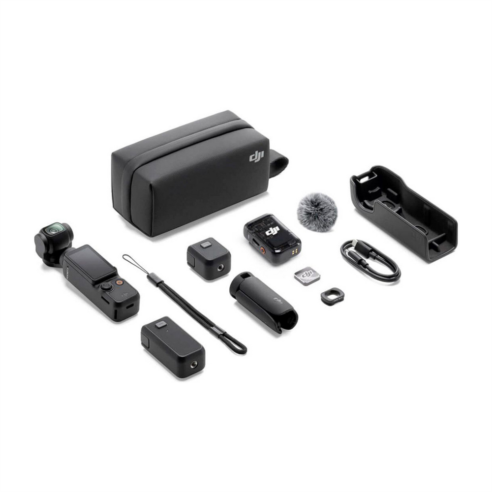 Екшн-камера DJI Osmo Pocket 3 Creator Combo (CP.OS.00000302.01) Чорна (Black) 199257 фото