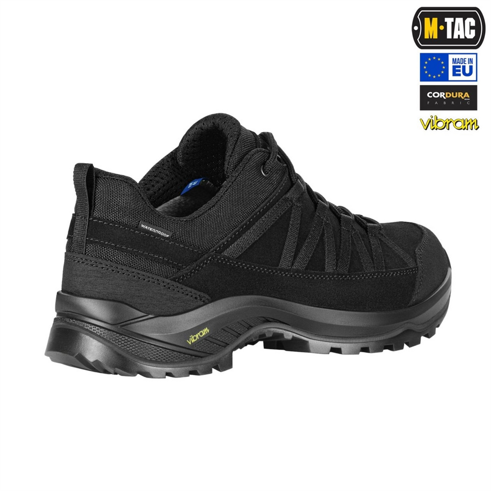 Кросівки тактичні M-Tac Combat Pro Line Чорні (Black) (40) 229068 фото