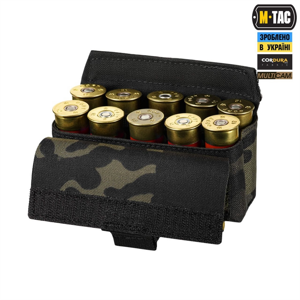 Підсумок M-Tac під 12 калібр на 10 набоїв Elite Чорний (Multicam Black) 225111 фото