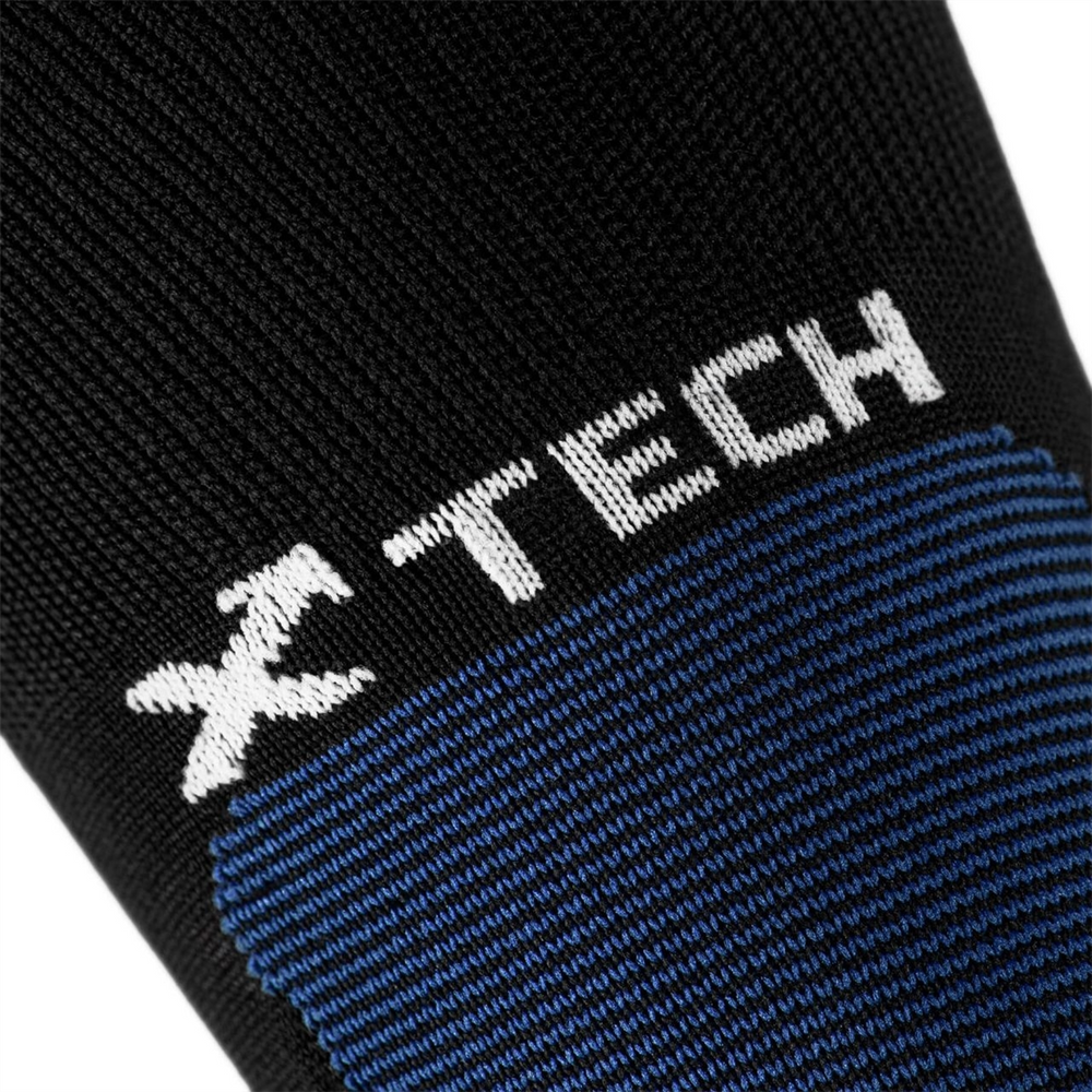 Шкарпетки X Tech Carbon XT12 39/42 Чорні Сині (Black Blue) 222072 фото