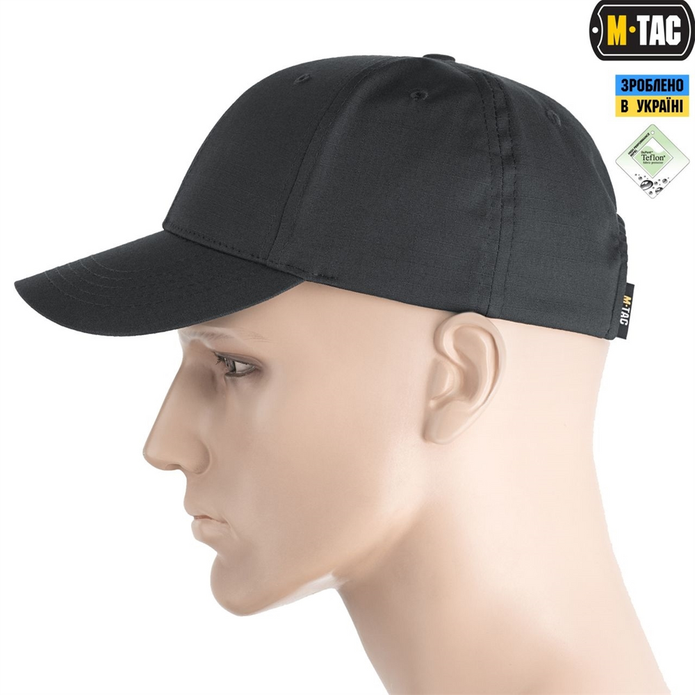 Бейсболка M-Tac Elite Flex ріп-стоп S/M (40520012-S/M) Сірий (Dark Grey) 217390 фото