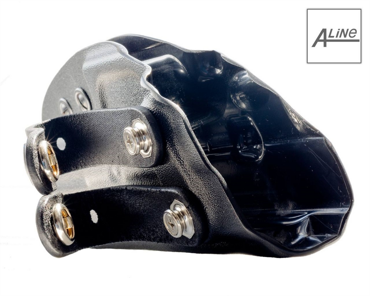 Кобура A-Line ПК22 для Glock пластикова внутрішньобрючна Чорна (Black) 226086 фото