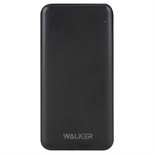 PowerBank 10000 mAh Walker WB-410 2USB 2.4A Чорна (Black) 127362 фото