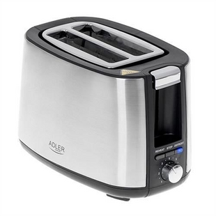Тостер Adler AD 3214 Срібний (Silver) 212715 фото