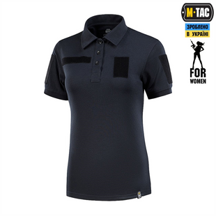 Поло M-Tac тактичне 65/35 Lady Синє (Dark Navy Blue) (S) 232314 фото