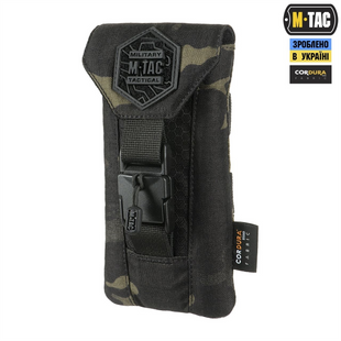 Підсумок M-Tac для смартфона Elite Medium Hex Чорний (Multicam Black) 223915 фото