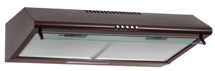 Витяжка Pyramida MX 60 (450) B BR Коричнева (Brown) 201099 фото