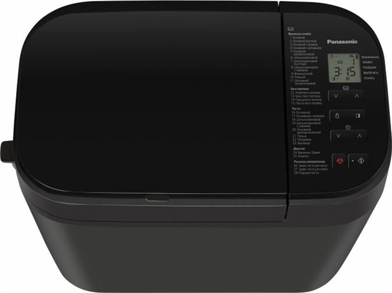 Хлібопіч Panasonic SD-R2530KTS Чорний (Black) 151787 фото