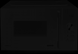 Мікрохвильова піч Gorenje MO23A3B5 Чорна (Black) 260866 фото 3