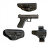 Кобура A-Line ПК22 для Glock пластикова внутрішньобрючна Чорна (Black) 226086 фото 7