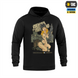Кофта M-Tac Hoodie Лента за лентою Чорна (Black) (XL) 228735 фото 2