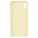 Чохол накладка для iPhone Xs Max Silicone Case HC Жовта (Mellow Yellow) 71690 фото 3