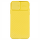 Чохол накладка для iPhone 11 Pro Max HIDE CAMERA Жовта (Yellow) 84118 фото 1