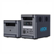 Зарядна станція ABOK ARK2000 WiFi/BT 2000W 1536Wh + Додаткова батарея ABOK ARK2000 1536Wh Чорна (Black) 216623 фото 1