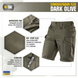 Шорти M-Tac Conquistador Flex Зелені (Dark Olive) (L) 225437 фото 2