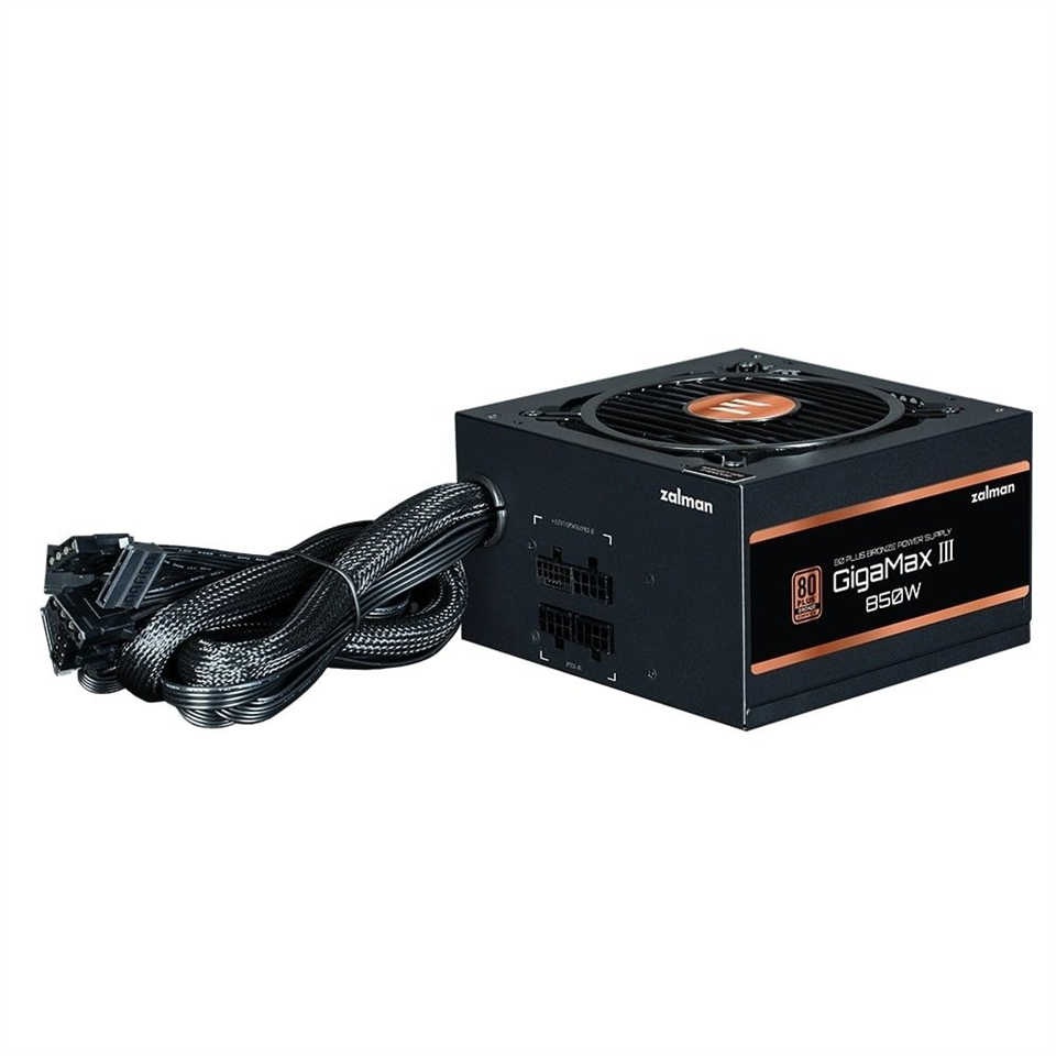 Блок живлення Zalman Gigamax 3 850W (ZM850-GV3) Чорний (Black) 208740 фото