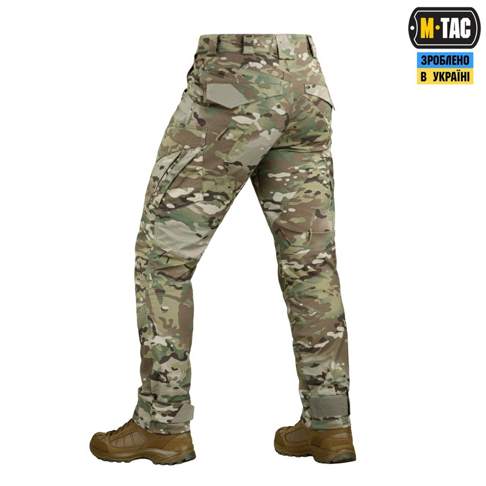 Штани M-Tac Aggressor Gen.II Flex Rip-Stop MC Зелені (Multicam) (XL/L) 237237 фото