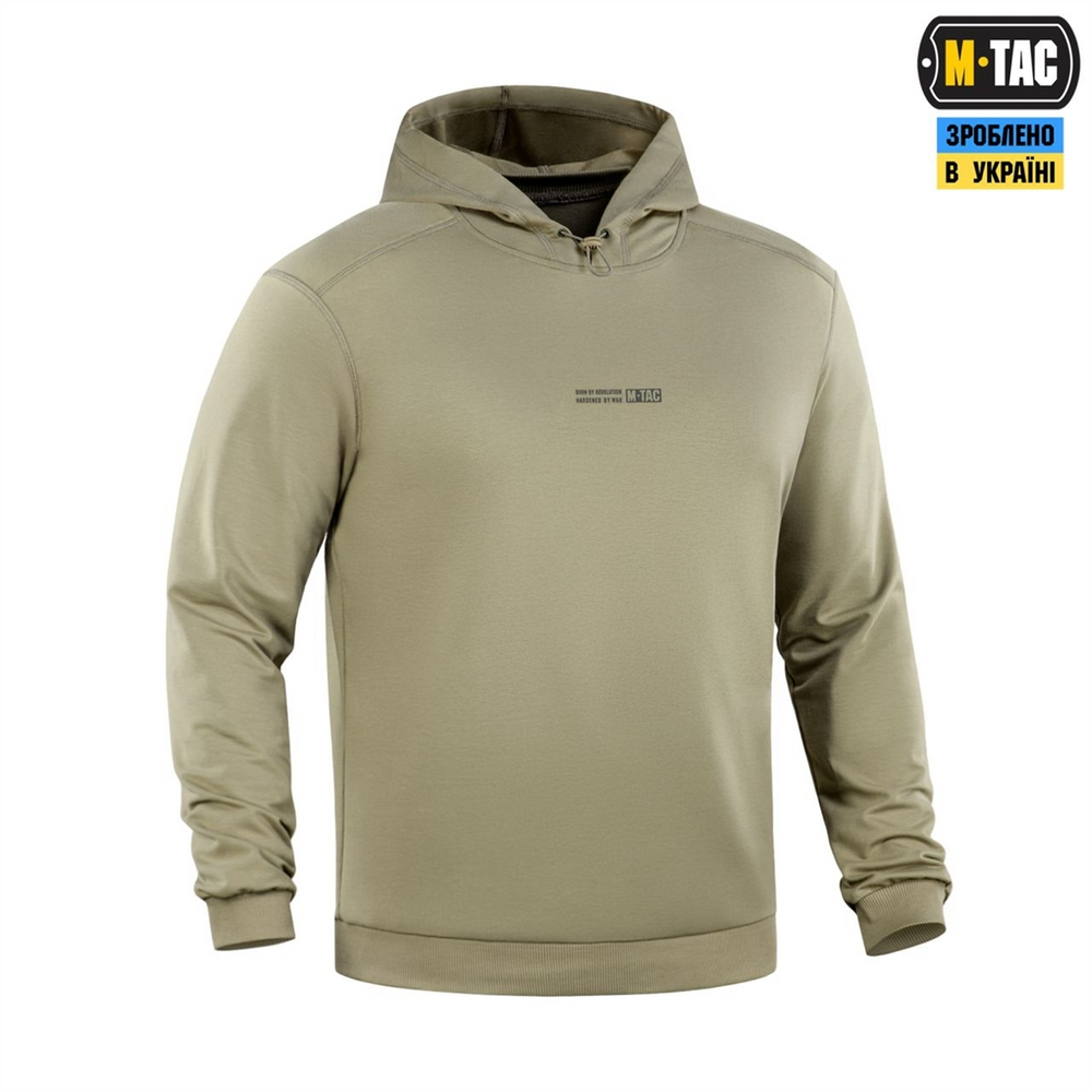 Кофта M-Tac Hoodie Born by Revolution Бежева (Tan) (2XL) 228546 фото