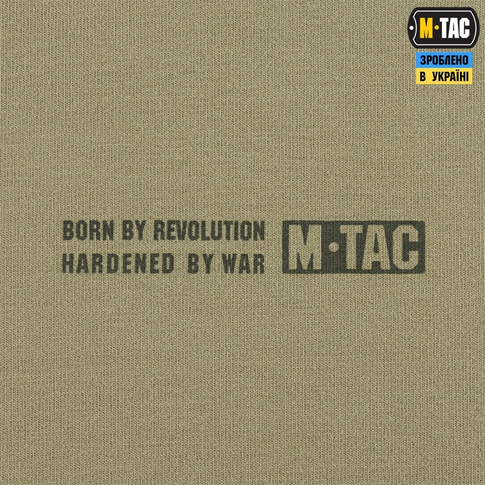 Кофта M-Tac Hoodie Born by Revolution Бежева (Tan) (2XL) 228546 фото