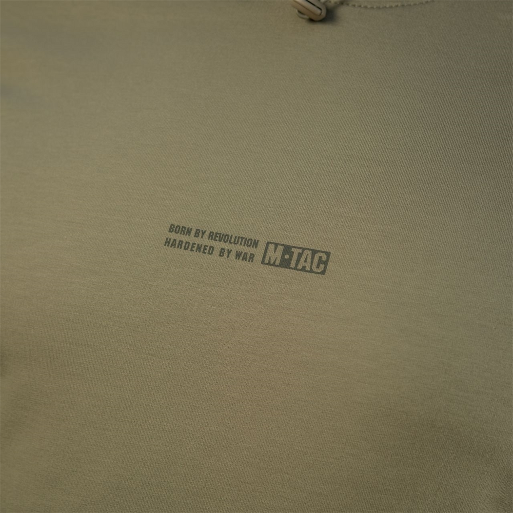 Кофта M-Tac Hoodie Born by Revolution Бежева (Tan) (2XL) 228546 фото