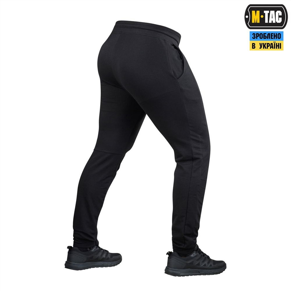 Штани M-Tac Stealth Active Чорні (Black) (M/R) 239283 фото