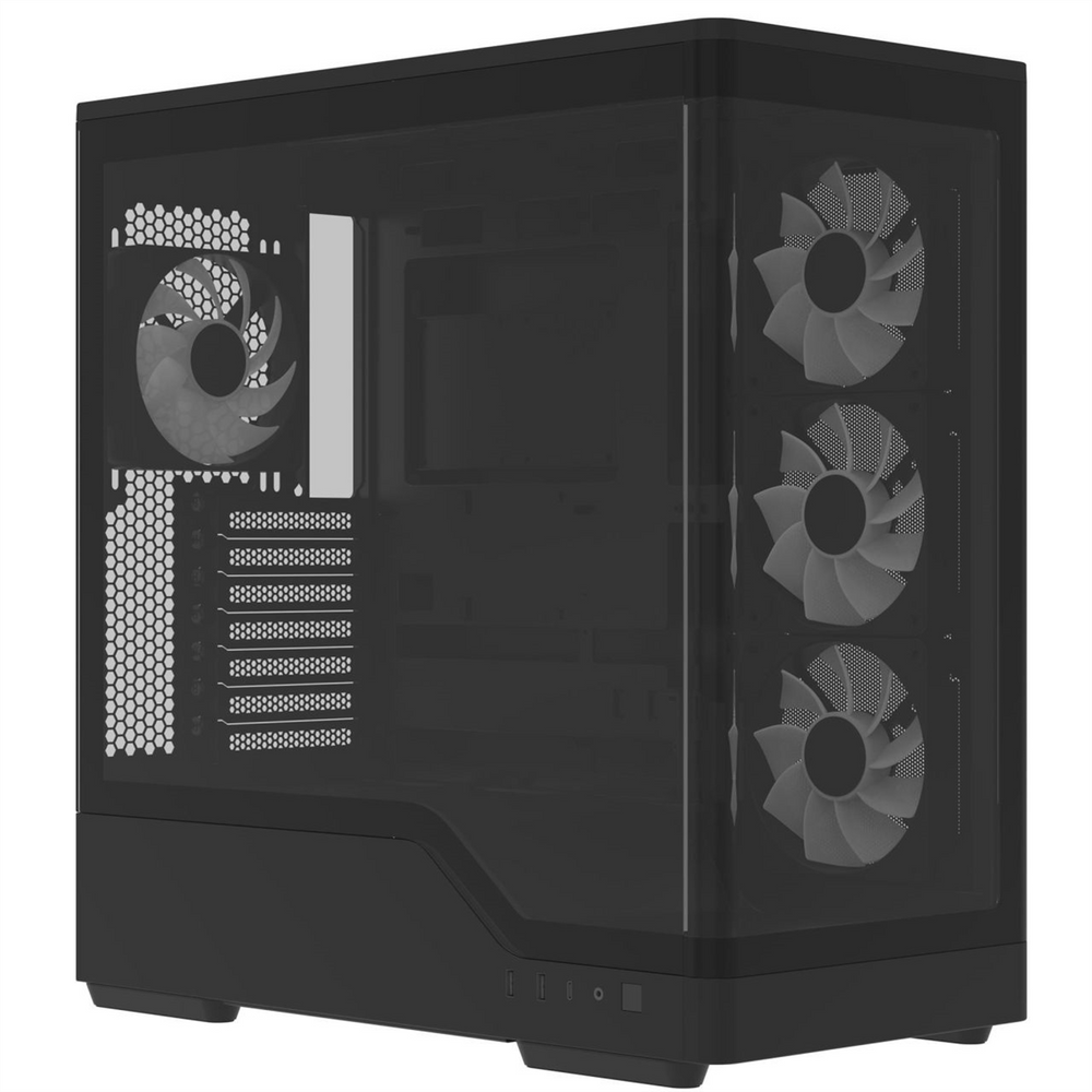 Корпус AeroCool P500A-BK-v1 (ACCM-PN08143.11) Чорний (Black) 207991 фото