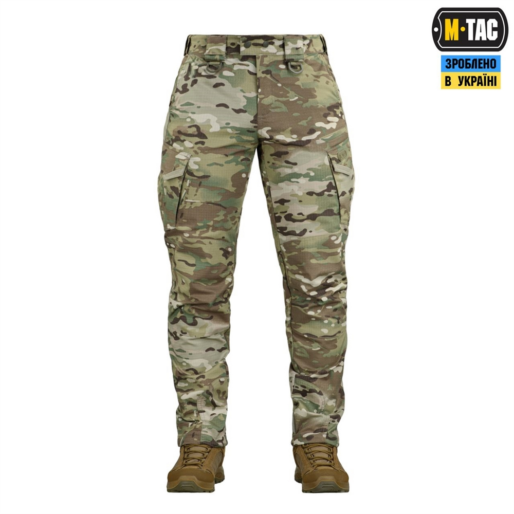 Штани M-Tac Aggressor Gen.II Flex Rip-Stop MC Зелені (Multicam) (2XL/S) 237223 фото