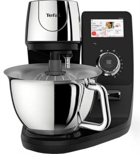 Стаціонарний міксер Tefal I-Coach Touch QB951837 Чорний (Black) 153843 фото