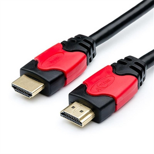 Кабель HDMI Atcom HDMI - HDMI V 2.0 (M/M), 4K, 1м Червоний Чорний (Black Red) 188931 фото