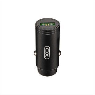 Автомобільний зарядний пристрій XO CC39 single USB QC3.0 18W 3A Чорний (Black) 103158 фото